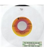 DON WILLIAMS - TILL THE RIVERS ALL RUN DRY - DON&#39;T YOU THINK IT&#39;S TIME  ... - €1,07 EUR