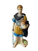 Thomas Kinkade Nativity Figurine Christmas Hawthorne Humbled Roman Soldier Sword - £47.44 GBP