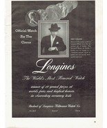 1948 Longines Print Ad Watches 8.5&quot; x 11&quot; - €17,24 EUR