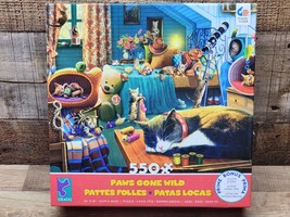 Ceaco CATS Jigsaw Puzzle - PAWS GONE WILD - 550 Piece Random Cut - FREE ... - $18.97