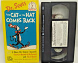 VHS Dr Seuss - The Cat In The Hat Comes Back Wocket In My Pocket &amp; Fox I... - £8.64 GBP