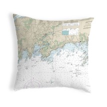 Betsy Drake Branford Harbor - Indian Neck, CT Nautical Map Noncorded Indoor - £42.80 GBP