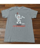 Dr Suess Experience CAT IN THE HAT Catstronaut ADULT MEDIUM Gray T-shirt - $20.36 CAD