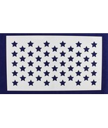 50 Star Field Stencil 14 Mil -11&quot;H X 19L&quot; - Painting /Crafts/ Templ... - $575.99 MXN