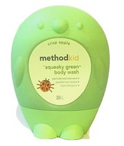 Method Kid Squeaky Green Body Wash Crisp Apple Hypo Allergenic NEW - $23.64