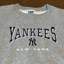 Vintage Yankees Embroidered Sweatshirt Lee Sport Size 2XL - $54.77