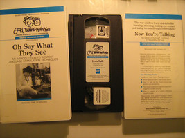 (PICK OF LOT) VHS Tape LANGUAGE ACQUISITION THROUGH CONVERSATION [Y29] - £21.95 GBP