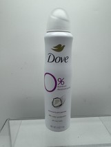 Dove 0% Aluminum Deodorant Dry Spray Coconut &amp; Pink Jasmine 4oz COMBINESHIP - $5.99