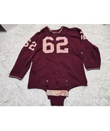 ANTIQUE Harvard UNIVERSITY #62 FOOTBALL JERSEY King O'Shea McAuliffe Boston 46 - $39,200.00