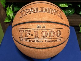 Spalding TF-1000 Vintage Game Ball ZK Microfiber Composite Basketball 28... - $19.34