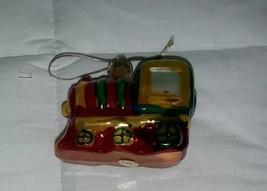 Train  Glass Ornament Christmas  - $13.19
