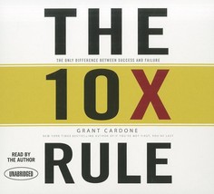 The 10X Rule: The Only Difference Between Success and Failure Cardone, Grant - £77.81 GBP