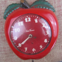 Vintage Seth Thomas Pippin 1-E Apple wall clock PARTS ONLY - £11.54 GBP