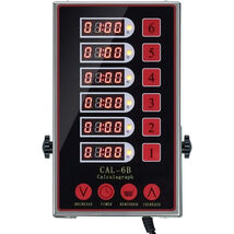 Commercial 6 Channel Kitchen Timer Digital  Alarm CAL-6B Calculagraph - $49.00
