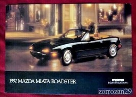 1992 Mazda Miata Roadster Vintage Postal Original A Color - Ee. Uu. -... - £6.83 GBP