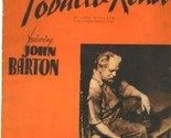 Tobacco Road Souvenir Program John Barton 1942 - $24.72
