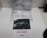 2021 GMC Acadia / Acadia Denali Owners Manual [Paperback] Auto Manuals - $78.39