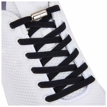 anan520 Tieless Elastic Shoe Laces, No Tie Shoelaces for Kids/Adults Black - $18.80