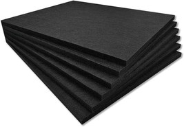 16 X 12 X 0.5 Inches 6 Pack Dense Thick Soundproofing And Sound Absorbin... - £28.76 GBP