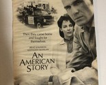 An American Story Vintage Tv Guide Print Ad Brad Johnson Kathleen Quinla... - $5.93