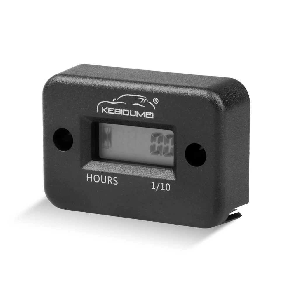 LCD Display Waterproof Inductive Digital Hour Meter Engine Gauge Hour Meter for - £11.58 GBP+