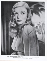 Veronica Lake Signed Photo - The Glass Key - This Gun For Hire w/COA - £1,066.21 GBP