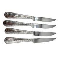 Reed &amp; Barton WAKEFIELD Steak Knives Stainless 18/10 Glossy Silverware S... - $28.01
