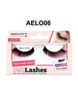 ABSOLUTE NEW YORK 100% HAND MADE FAB LASHES OMBRE EYELASHES AELO06 - $37.30 MXN