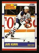 Edmonton Oilers Jari Kurri Record Setter 1990 Score # 348 - £0.39 GBP