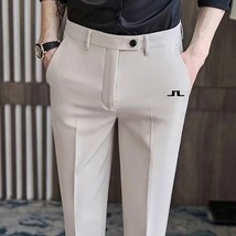 Embroidery Golf Pants for Men Spring Summer Comfortable and  Golf Trousers Men&#39;s - £96.71 GBP