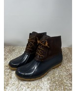 Sperry Top-Sider STS91175 Navy Blue/Brown Saltwater Duck Boots Women&#39;s S... - €34,01 EUR