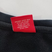 IZOD Sleepwear Pajama Shirt Men's XL Black Fleece Long Sleeve Comfort Lounge image 4