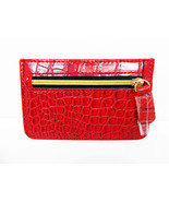 Lot of 2 Pocket Card Holder Women Men Slim Wallets Holders Maroon Zipper... - €5,90 EUR