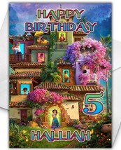 DISNEY ENCANTO Personalised Birthday Card - Large A5 - Encanto Greetings Card - $3.92