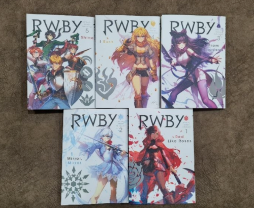 Primary image for RWBY Official Manga Anthology Volume 1-7 ENGLISH VERSION Comic Book DHL EXPRESS