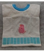 Embroidered Pig Pullover Terrycloth Towel Infant/Toddler/Baby Bib - $12.99