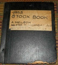 1935 Furniture Stock Book - A. Nielsen high-end Chicago retailer w/photos - £12.55 GBP