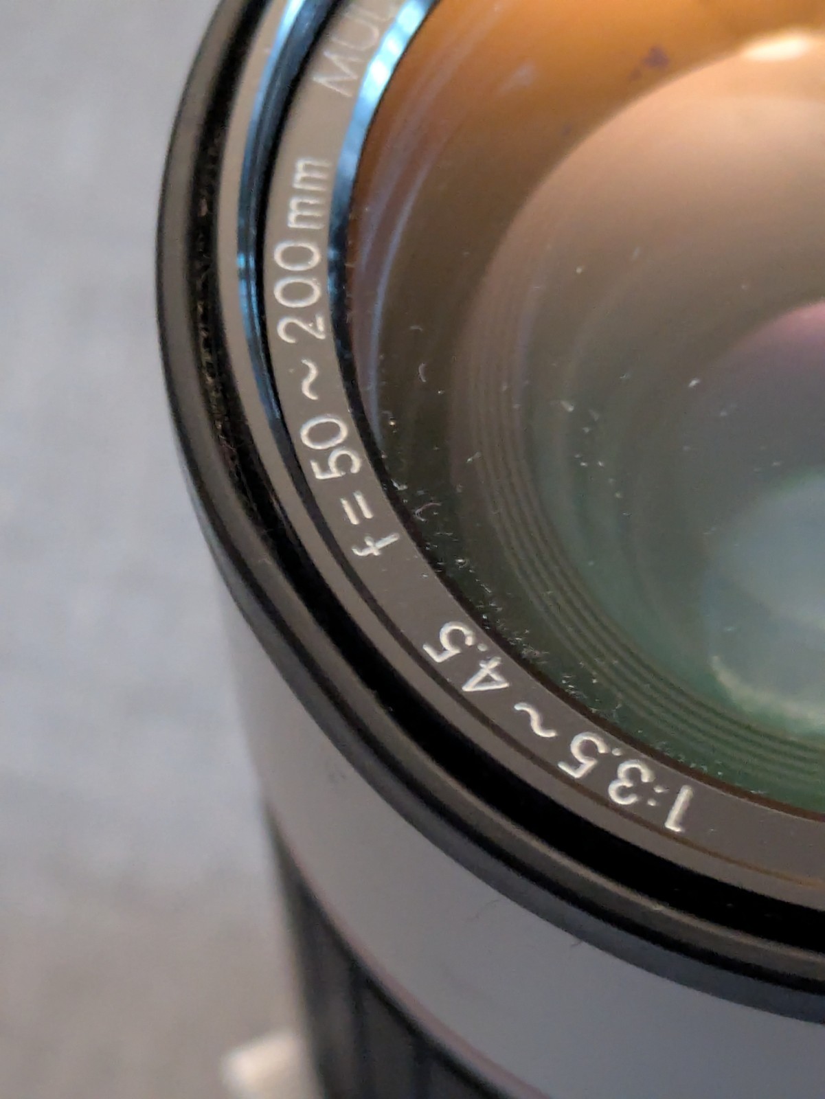 Sigma APO 3.5~4.5 F 50 - 200 mm Multi Coated Minolta Japan Beige Item image 7
