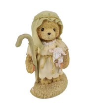 Cherished Teddies 950726 Sammy &quot;Little Lambs Are In My Care&quot; 1992 Bear Figurine - £7.86 GBP