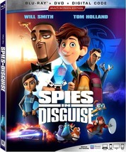 Spies in Disguise (Blu-ray, 2019) DVD Digital Code Multi Screen Edition - $9.50