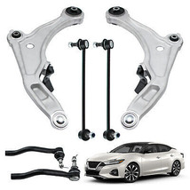 6Pcs Front Lower Control Arms Outer Tier Rods Sway Bar for Nissan Maxima 09-14 - £121.04 GBP