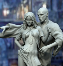 Hermione &amp; Voldemort 3D Printed Model Kit Unassembled NSFW - £51.41 GBP