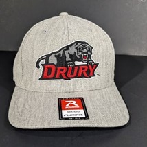 Drury Panthers Hat Gray Size Small to Medium Richardson Flexfit - $19.99