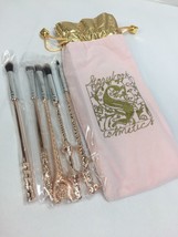 BNIB Storybook Cosmetics Rose Gold Brush Set Wizard Wand w/receipt - £85.29 GBP