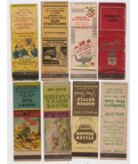 Eight Vintage Retro 1940&#39;s Northern &amp; Mid-Western Matchbook Covers PA, O... - $114.04 MXN