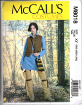 McCalls M8018 Misses Trapper Costume  Cosplay  Uncut Pattern Size S to L - £11.94 GBP