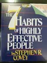 THE 7 HABITS OF HIGHLY EFFECTIVE PEOPLE Stephen Covey 6-Audio Cassette T... - £6.13 GBP