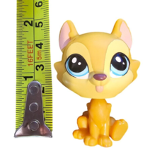 Littlest Pet Shop LPS Hansamu Inu Shiba Inu 81 Blue Eyes Dog Figure Toy 2016 - £8.61 GBP