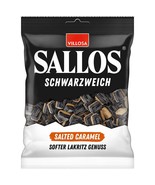 Sallos SALTED CARAMEL Licorice candies 150g Made in Germany FREE SHIPPING - £6.54 GBP