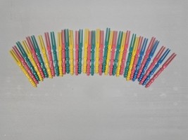 35 MCM Vintage Appetizer Hors D&#39;oeuvre Plastic Tiki Barware Cocktail Pic... - $9.85